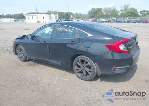 2019 Honda Civic Sport from USA, damaged, VIN 19XFC2F88KE024339